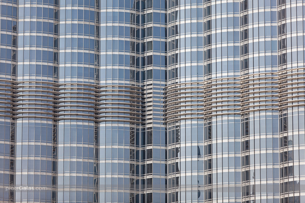 Dubaj 2013 // Elewacja Burj Khalifa.