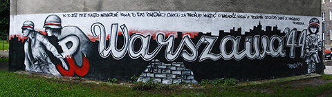 Powstańcze graffiti - 31.07.2009